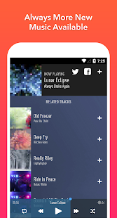 SongFlip - Free Music Streaming & Player Screenshot