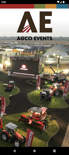 Android application AGCO Events screenshort