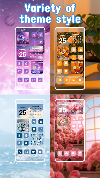 Themes : Wallpapers & Widgets - 48 - (Android)
