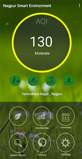 Nagpur Smart Environment Screen 2