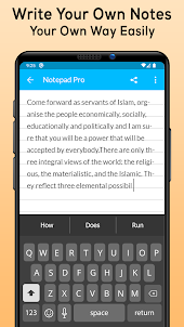 Notepad with Password - Notes
