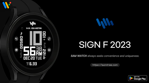 Android application SamWatch SIGN F 2023 screenshort