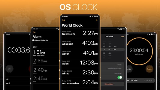 Clock OS16: Phone 14 Pro Clock Unknown