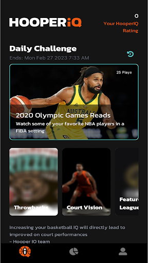 Android application HooperIQ screenshort