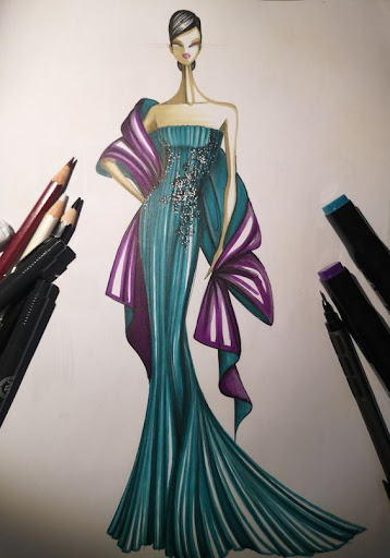 Android application Drawing Clothes Fashion Ideas screenshort