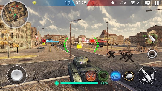 Tank Warfare PvP Blitz Game v1.0.56 MOD APK (Unlimited Money) Free For Android 8