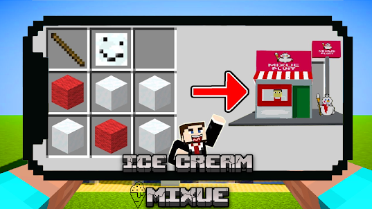 Mixue ice Cream mod Minecraft