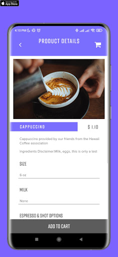 Pono Coffee Screen 2