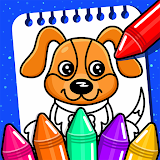Kids Coloring Game Color Learn icon