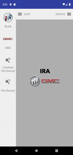 Android application Ira Buick GMC screenshort