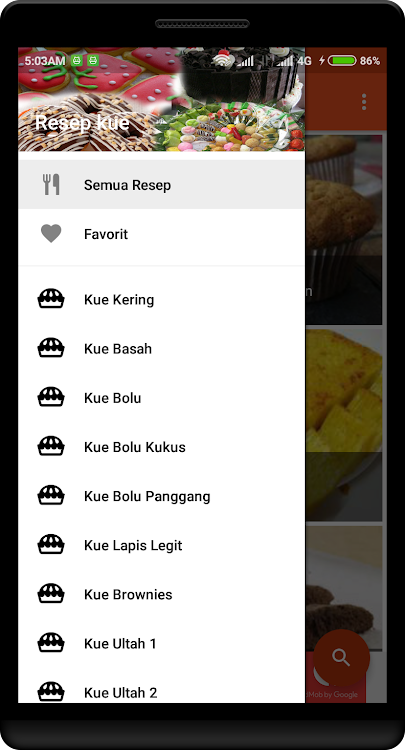 300+ Resep Kue Kering & Basah - 1.2.12 - (Android)