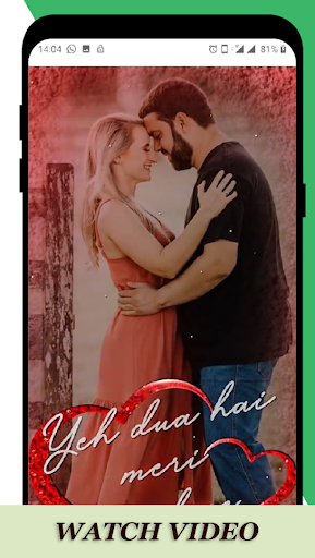 Android application Love.ly - Lyrical Video Status screenshort