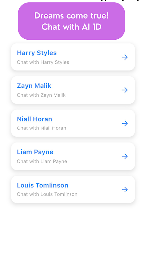 Anteprima dell'app