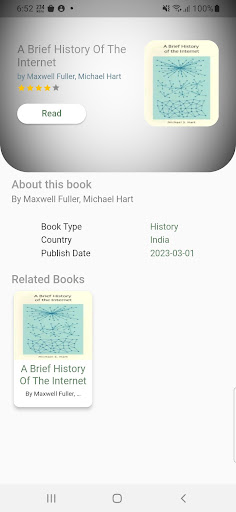E-Library Screen 3