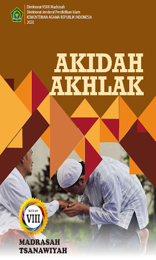 Android application Akidah Akhlak MTs VIII 2020 screenshort