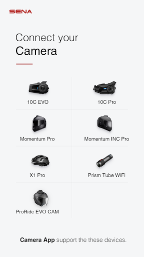 Screenshot of Sena Camera