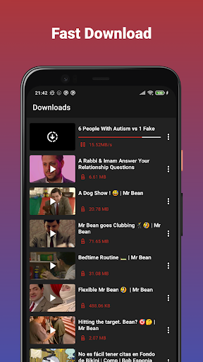 Screenshot of All Video Downloader Master