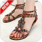 Shoes for spring and summer (Sandals)  Icon