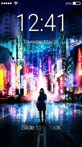 Neon City App Lock