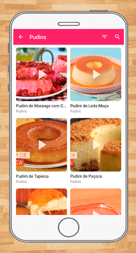 Receitas de Pudim e Doces