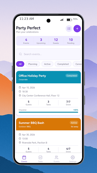 Party Perfect Planner screenshot 2