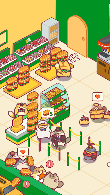 Cat Snack Bar Mod APK techtodown
