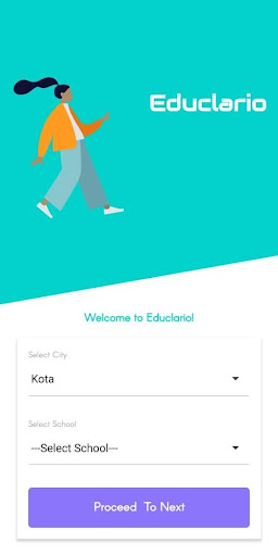 Android application Educlario School Erp App screenshort