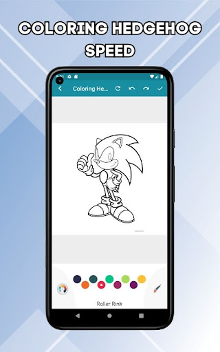 Coloring Hedgehog Speed