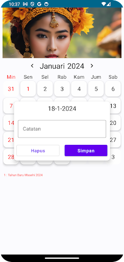 Kalender Indonesia Screen 2
