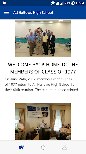 Android application All Hallows High School screenshort