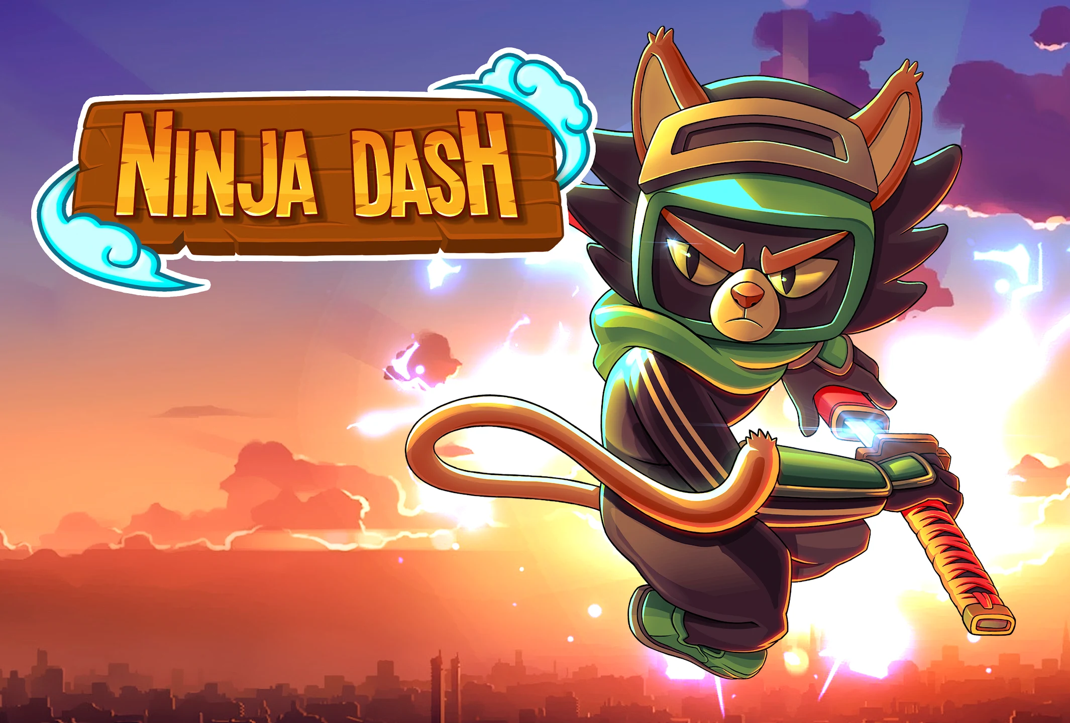 Ninja Dash Run takes you on a mission to revenge Sensei