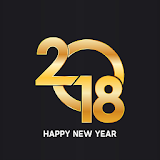 Happy New Year 2018 icon