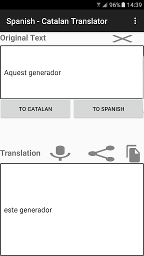Spanish - Catalan Translator Screenshot 4 - AppWisp.com