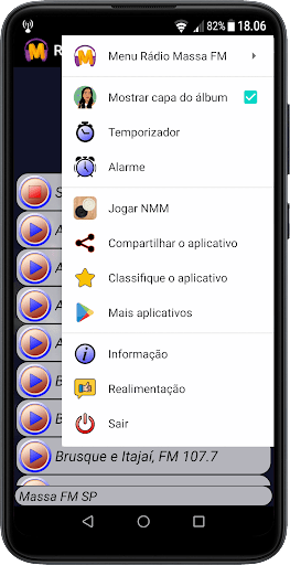 Radio Massa FM Screen 2