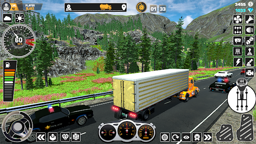 Caminhão De Carga pesada Trailer Simulator 3D: Transporte Furioso & Carros  De Corrida Rápida Em Offroad Condução Parkig Simulação Jogos Livre Para  Crianças 2018::Appstore for Android
