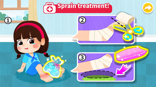 Baby Panda's First Aid Tips  screenshots 4