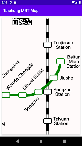 Taichung MRT Map Screen 3