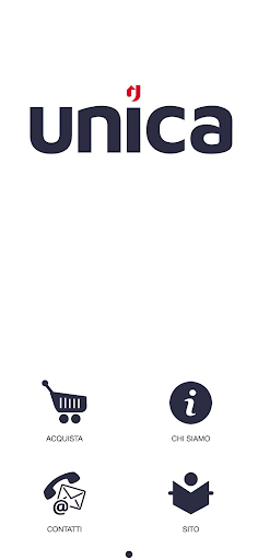 Android application Unica Italia screenshort