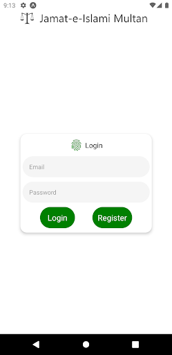 Android application Jamat Islami Management screenshort