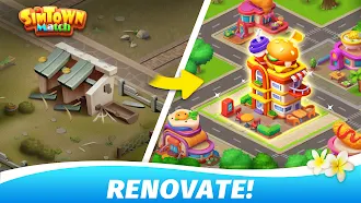 Game screenshot SimTown Match - Build & Match mod apk