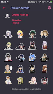 Anime Sticker  For Whatsapps 5
