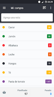 Vista previa de la aplicación