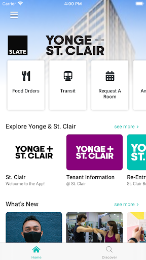 Android application Yonge + St. Clair by SLATE screenshort