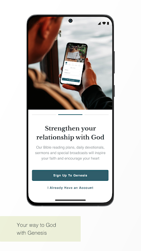 Android application Project Genesis screenshort