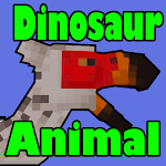 Cover Image of Download Dinosaur Pet Animals Minecraft Mod 1.20 APK