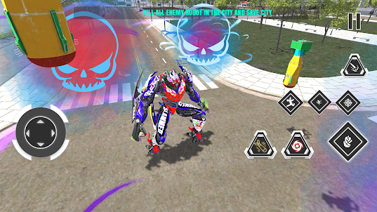 Robot Transform Battle Game