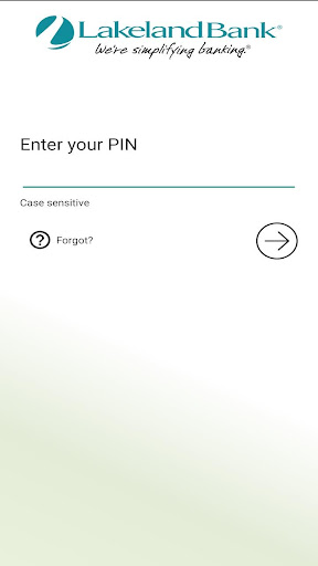 Android application Lakeland Bank eTreasury screenshort