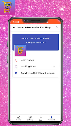 Namma Madurai Online Shopping Screen 2