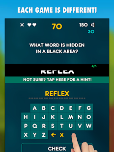 Hidden Word Brain Exercise PRO Captura de pantalla