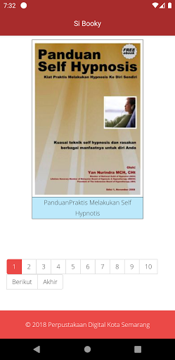 Android application Si Booky screenshort